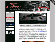 Tablet Screenshot of fretmasters.com